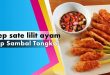 Resep Sambal Tongkol Pedas Manis & Resep Sate Lilit Ayam Sederhana-2