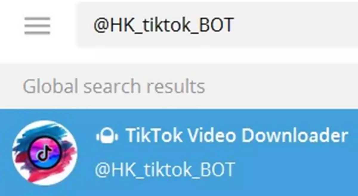 Bot Telegram Download Sound (Lagu) di Tiktok