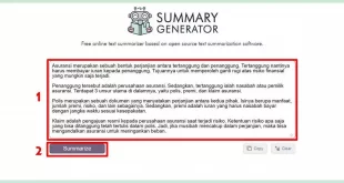 Cara Membuat Kesimpulan Otomatis Secara Online
