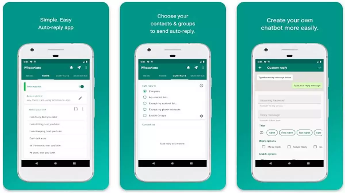 Memakai Aplikasi WhatReply