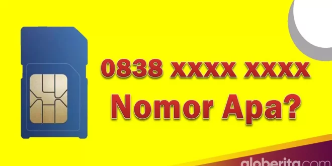 0838 Nomor Apa, Kartu Apa, Wilayah Mana