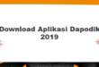 Download Aplikasi Dapodik 2019
