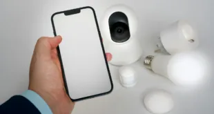 Smart home integration with mobile phone control for enhanced automation.